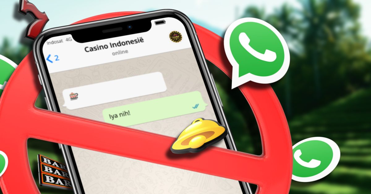 Indonesië blokkeert WhatsApps met betrekking tot gokken