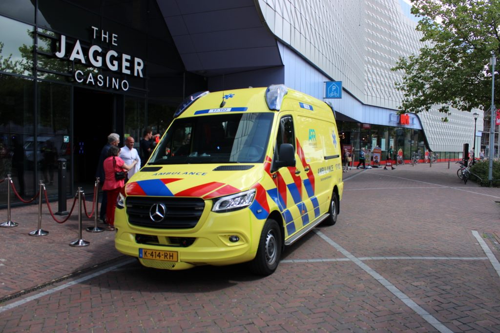 Medisch incident bij The Jagger Casino in Spijkenisse