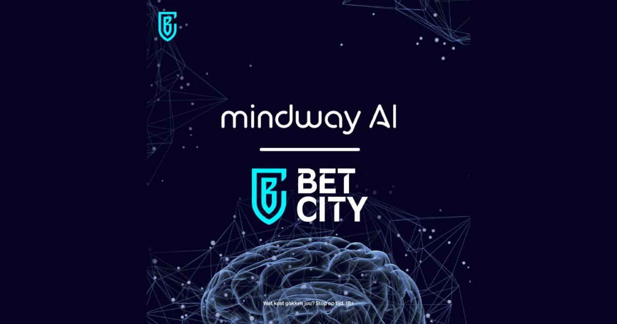 BetCity sluit samenwerking met Mindway AI voor verantwoord spelen