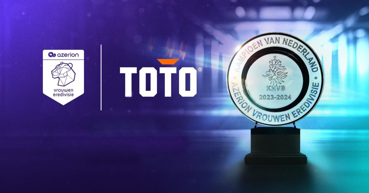 TOTO wordt de nieuwe partner van de Vrouwen Eredivisie.