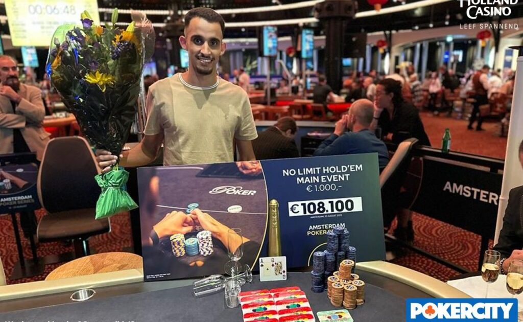 Zerreti El Yazeed wint het eerste APS Main Event en ontvangt € 108.100, Björn van Bavel eindigt als tweede.