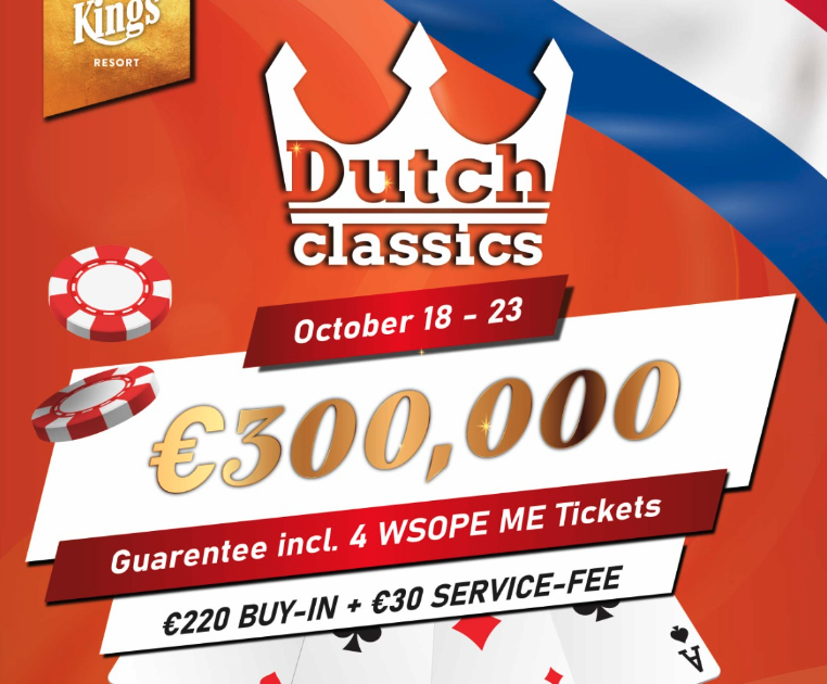 Het speelschema voor de nieuwe editie van Dutch Classics 2023 is bekend (18 – 23 oktober)