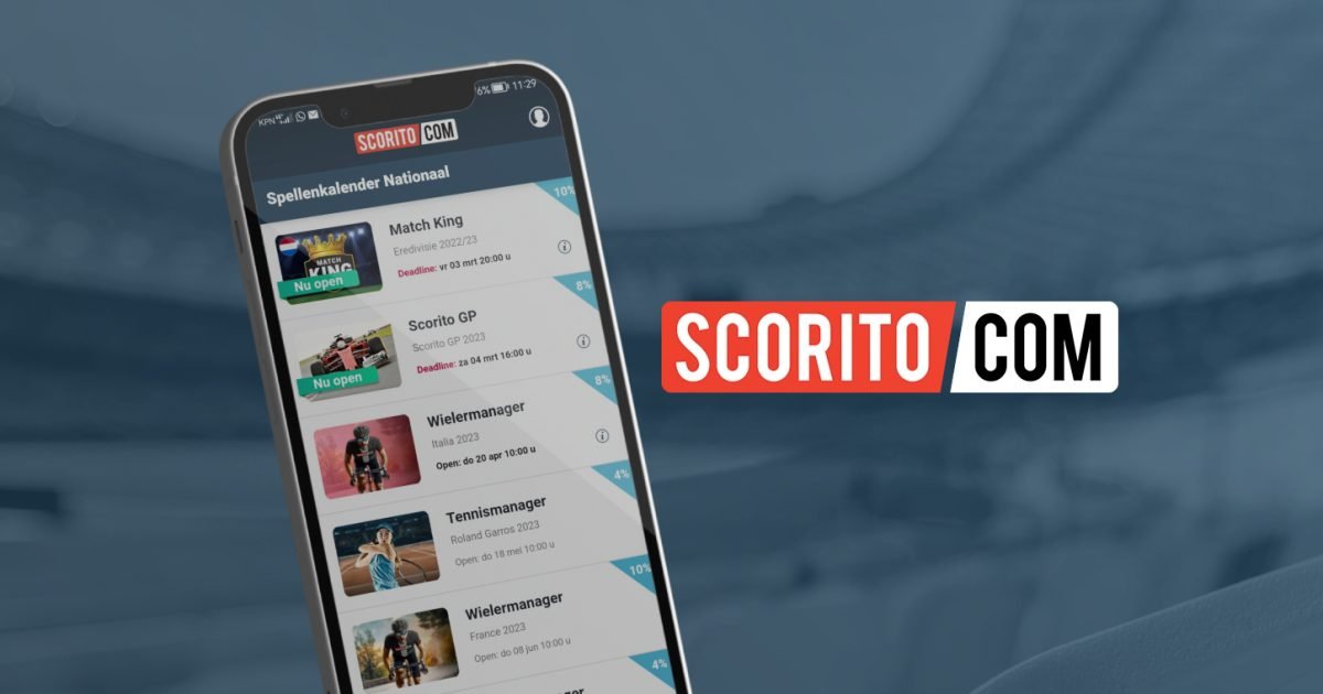 Scorito dient vergunningaanvraag in bij Ksa voor het eerste Fantasy Sports kansspel van Nederland