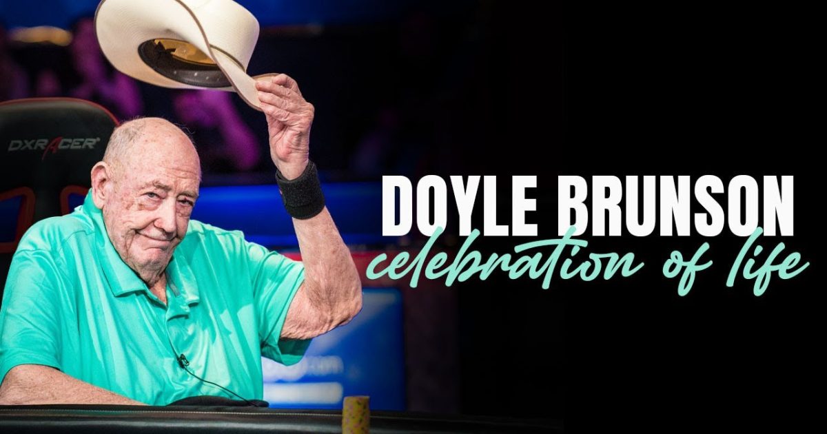 Bekijk: Doyle Brunson Celebration of Life